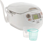 Zojirushi, Made in Japan Neuro Fuzzy Rice Cooker, 5.5-Cup, Premium White - image 2
