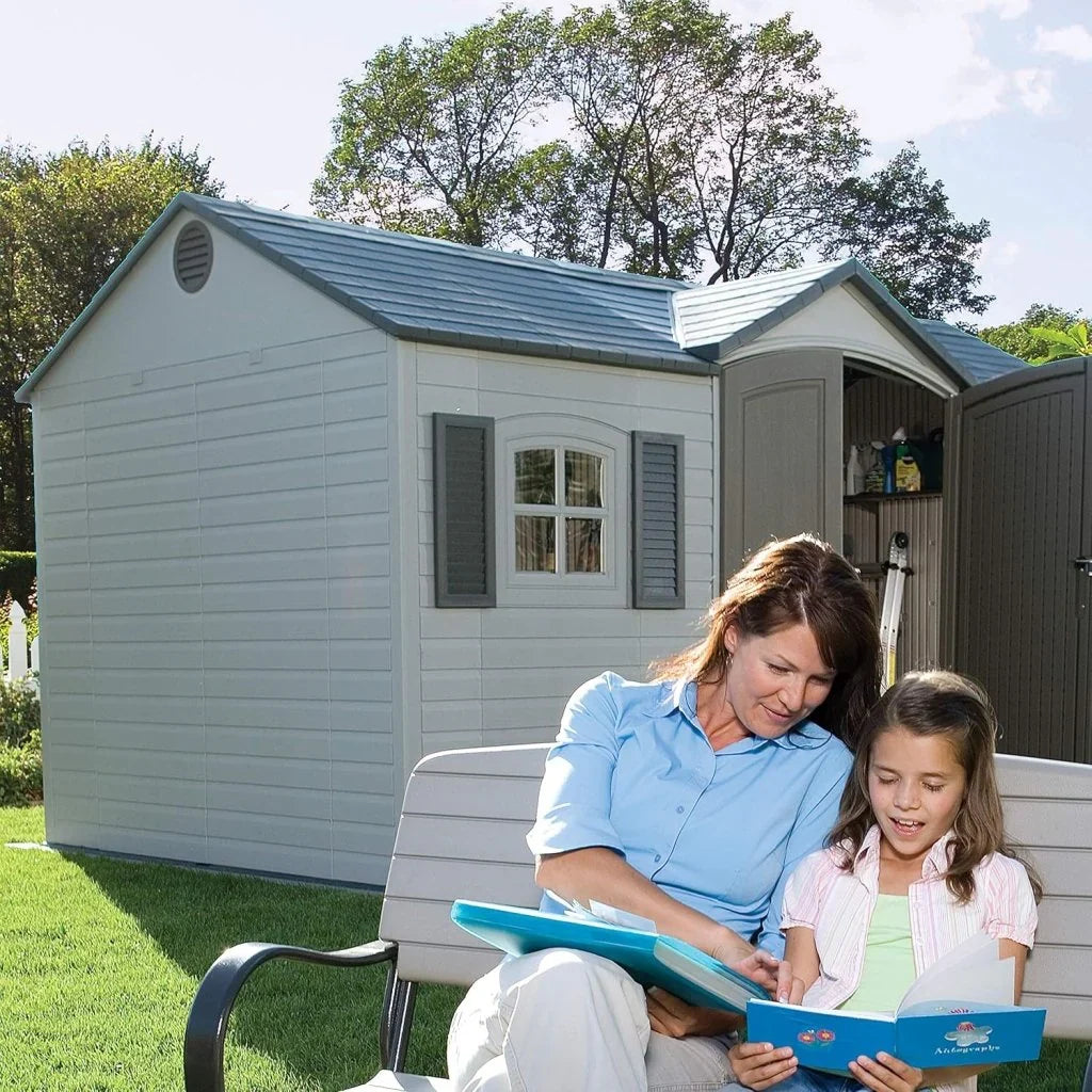 6446 Outdoor Storage Shed, 8 x 15 Foot, Desert Sand - image 9