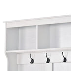 Merax Versatile Hall Tree with Hooks, Shelves, and 24 Shoe Storage Cubbies - image 4