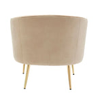 Randolf Velvet Accent Chair in Silver Orchid - image 23