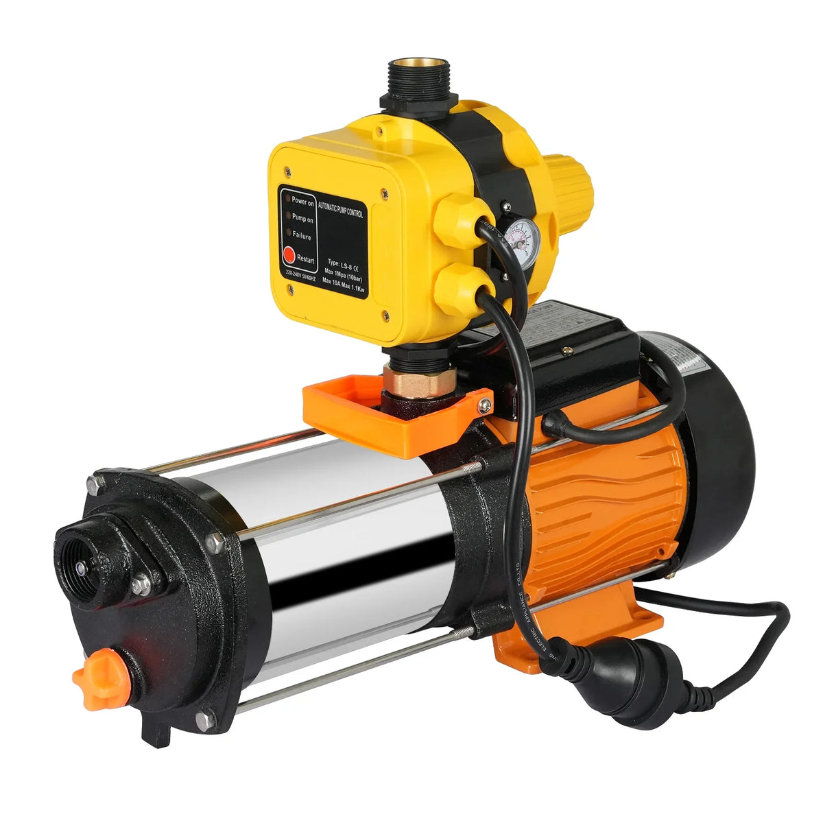 2500W Water Pump With Pressure Controller - image 1