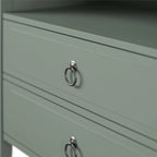 Drawer Nightstand, Green - image 6