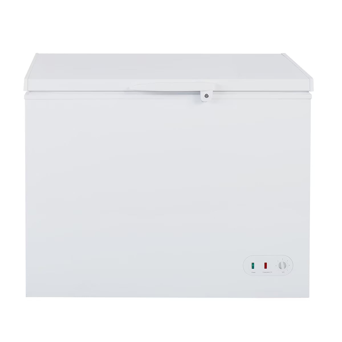 Maxx Cold Chest Freezer with Solid Top, 50"W, 12.7 cu. ft. Storage Capacity, Locking Lid, Garage Ready, in White (MXSH12.7SHC) - image 1