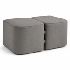 DriftBox Modular Pouf Pair