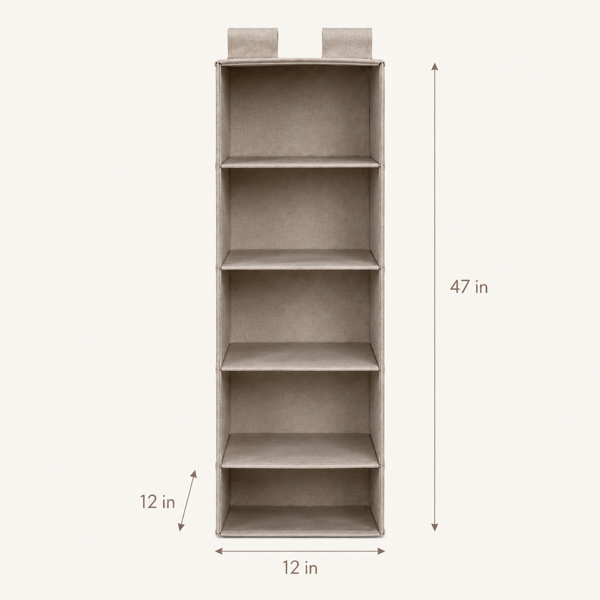 AlderHush Five-Tier Hanging Closet Organizer