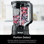 Ninja Detect Kitchen System Power Blender + Processor with Blend Sense Technology, Silver, TB400 - image 22