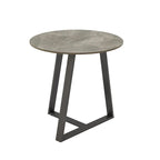 iNSPIRE Q Modern Jurmala Glossy Sintered Stone Tables with Grey Metal Base - image 24