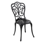 Nuu Garden 3-Piece Black Bistro Patio Set - image 7