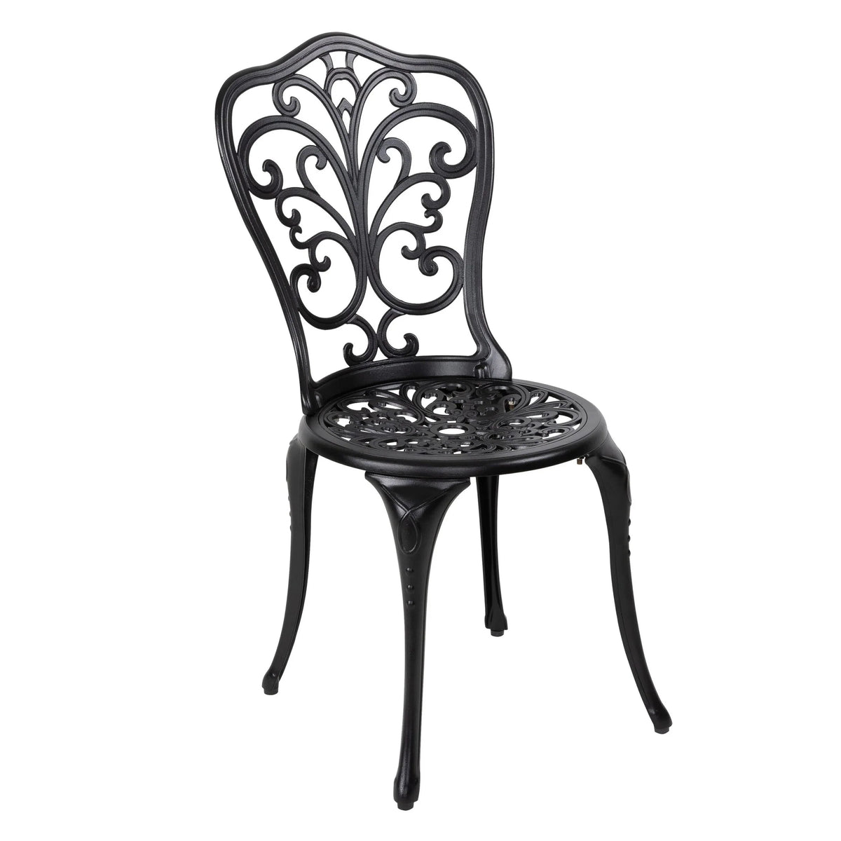 Nuu Garden 3-Piece Black Bistro Patio Set - image 7