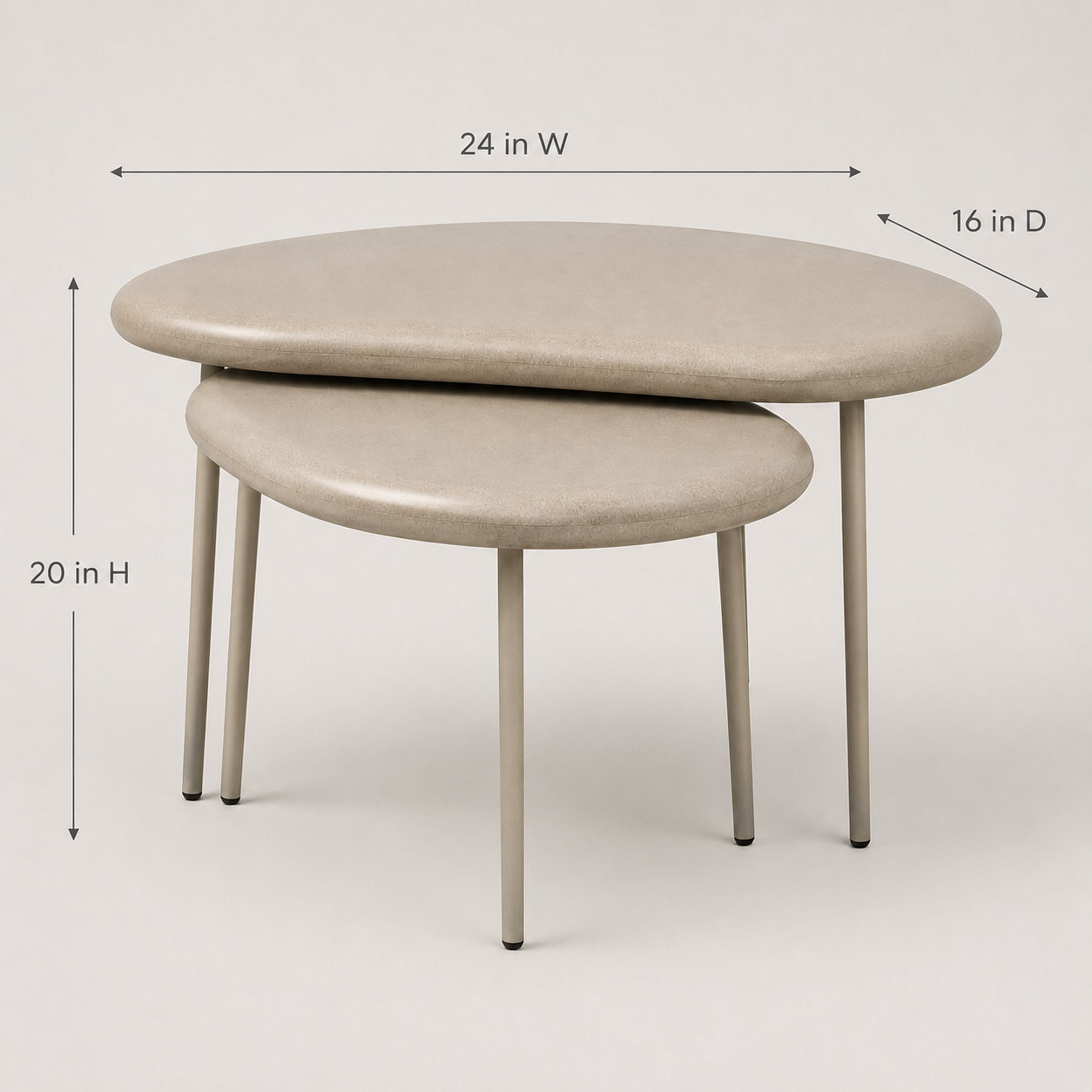 PebbleStep Nesting Tables