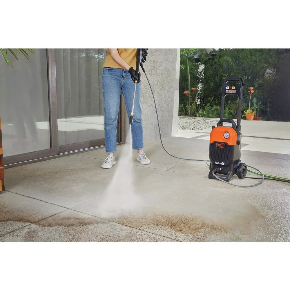 Black & Decker BEPW2000 2000 max PSI 1.2 GPM Corded Cold Water Pressure Washer - image 11