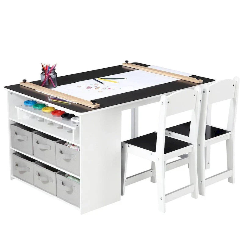 Children's Art Table and Drawing Desk with Ample Storage - image 1