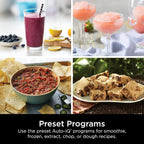 Ninja Blender, Mega Kitchen System, 1500W, 4 Functions for Smoothies, Processing, Dough, Drinks & More, with 72 Blender Pitcher, 64 Processor Bowl, 2 Nutri Cups + Lids, Black, BL770 - image 18