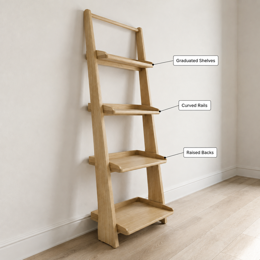 RillFrame Leaning Shelf