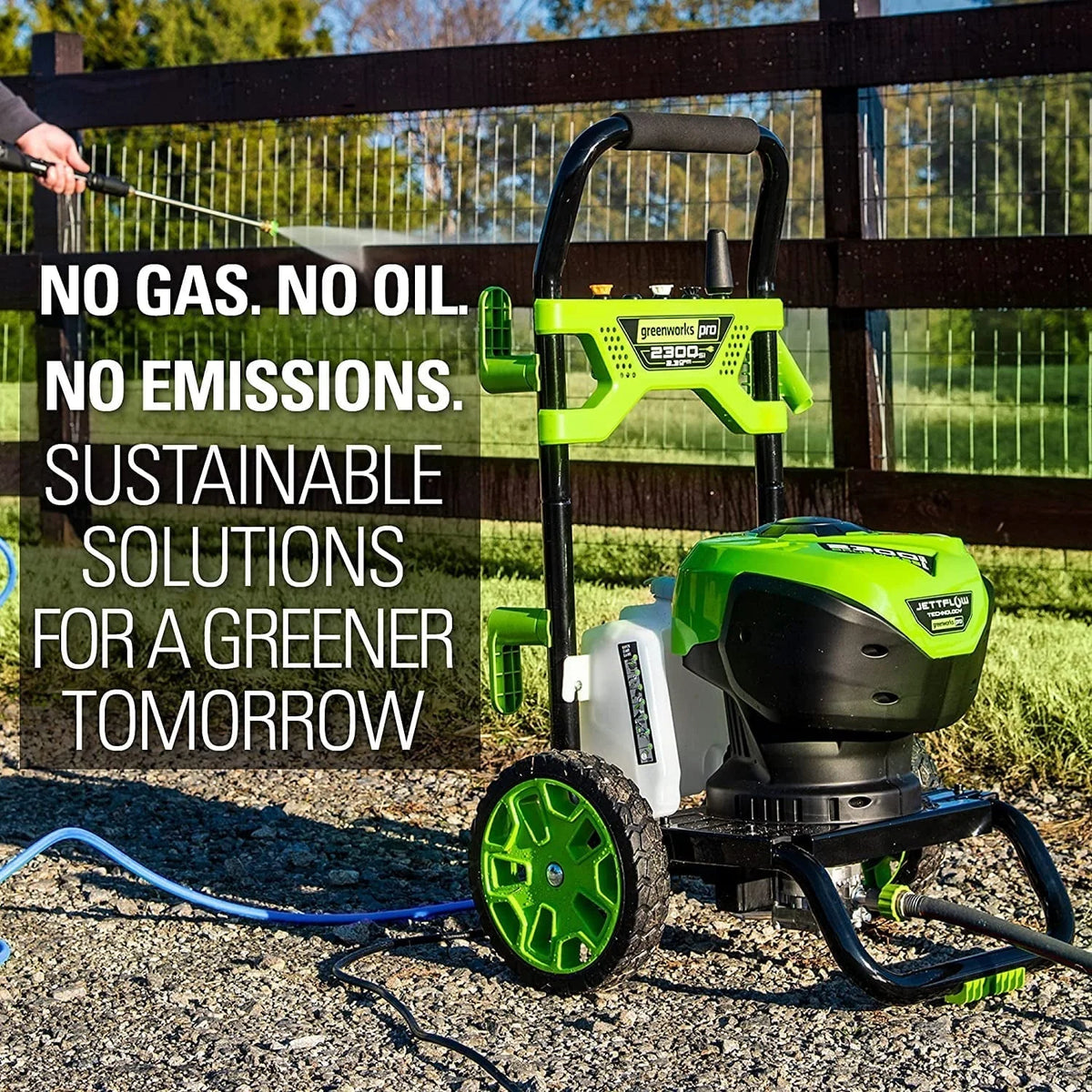 Greenworks 2300-PSI 14 Amp 2.3-GPM Brushless Pressure Washer GPW2300 5118002VT - image 11