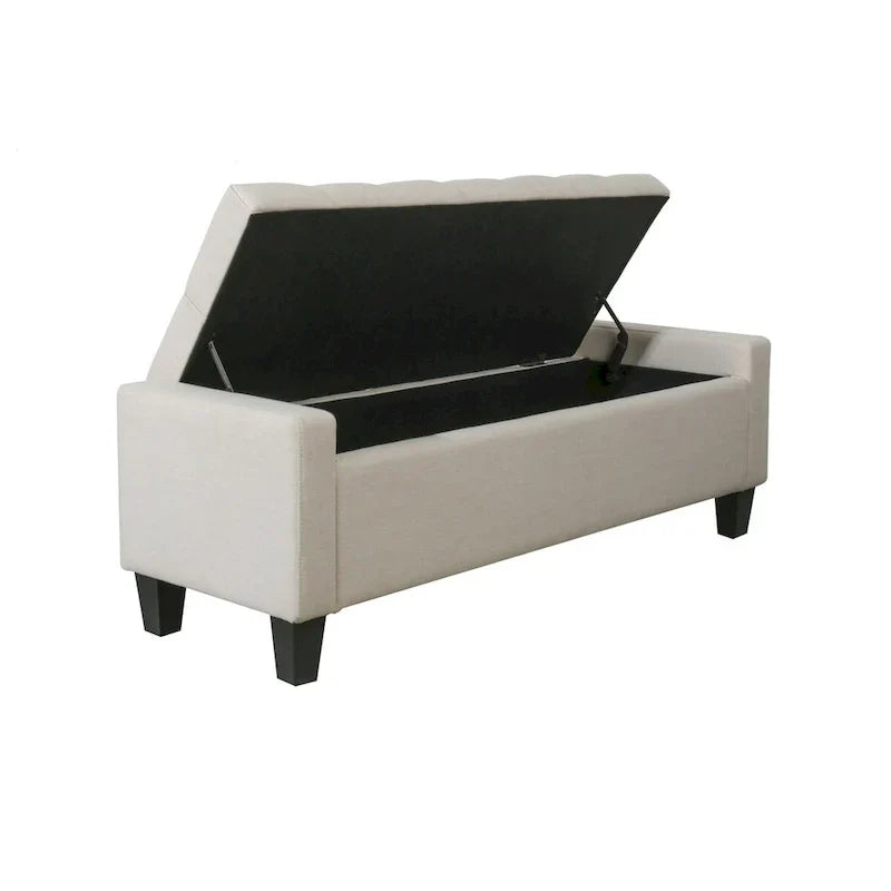 Porthos Home Wren Upholstered Button-Tufted Storage Bench - image 8