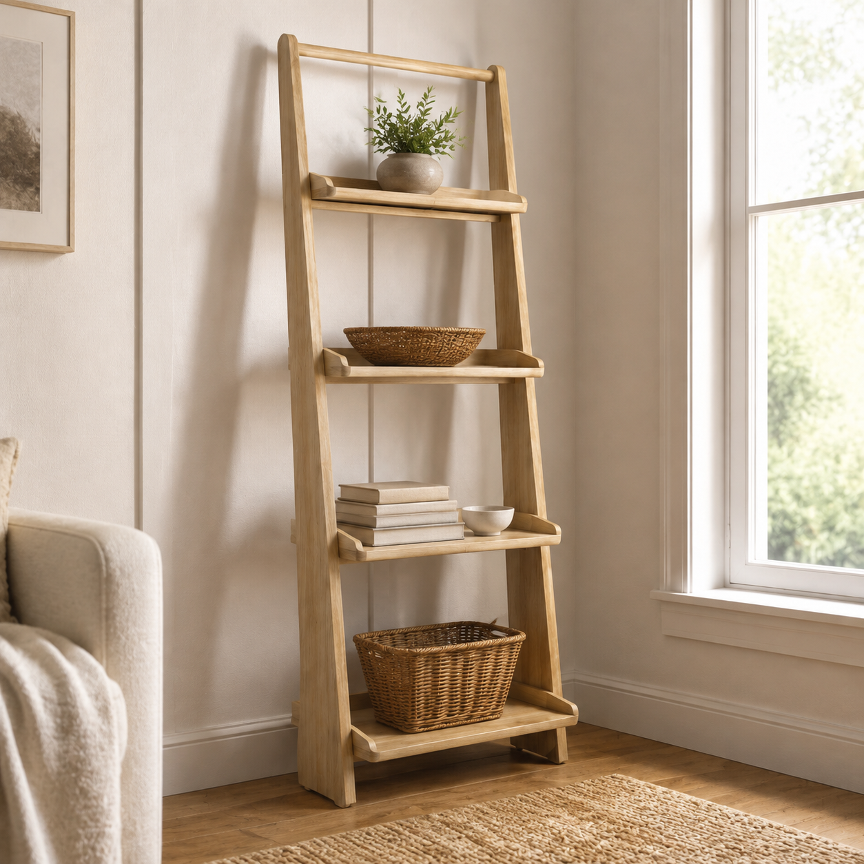 RillFrame Leaning Shelf