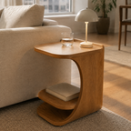 CoveArc Offset Side Table