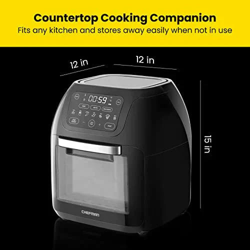 CHEFMAN Multifunctional Digital Air Fryer+ Rotisserie, Dehydrator, Convection Oven - image 2
