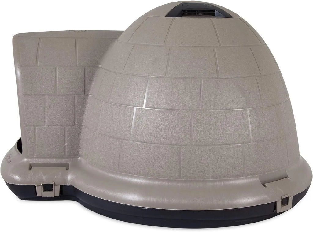 Petmate Indigo Dog House (Igloo Dog House. Made in USA with 90% Recycled Materials. All-Weather Protection Pet - image 5