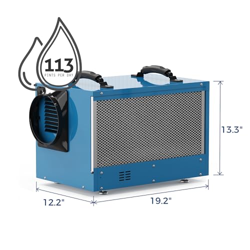 ALORAIR Commercial Dehumidifier 113 Pint, with Drain Hose for Crawl Spaces, Basements - image 8