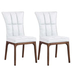 Set of 2 Contemporary Tufted Side Chairs with Sturdy Solid Wood Frame - image 28