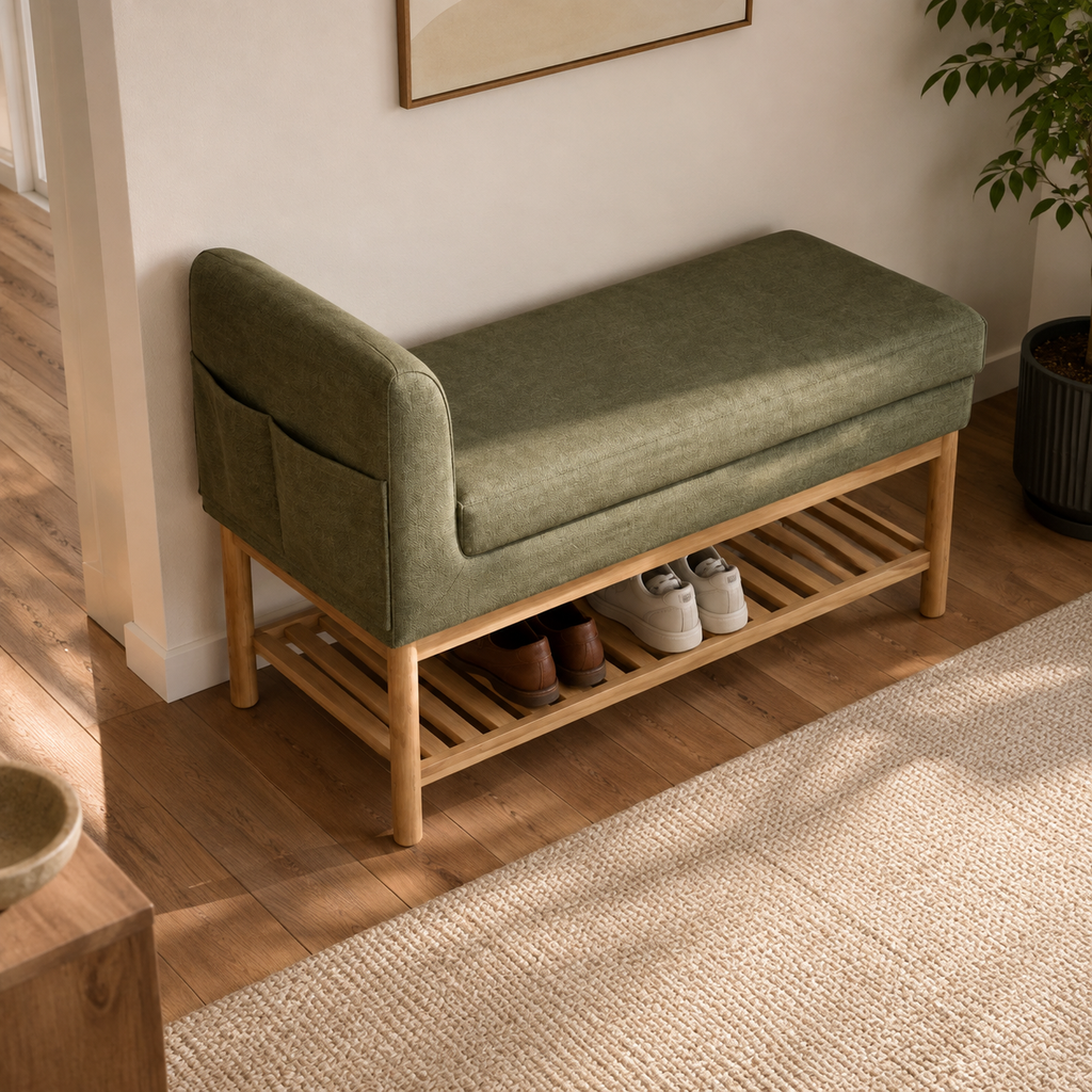 NookWing Shoe Bench