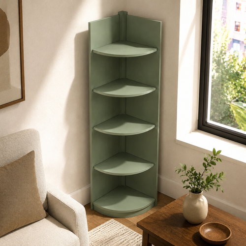 GridBloom Corner Display Stand