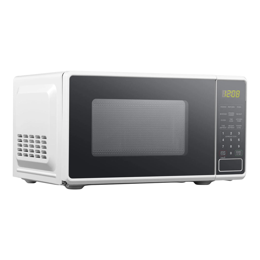 Mainstays 0.7 Cu. Ft. Countertop Microwave Oven, 700 Watts, White, New - image 2
