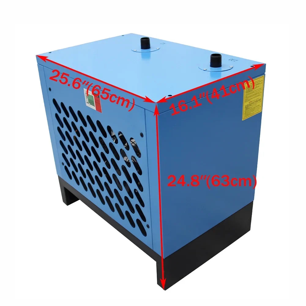 7.5C Refrigerating Dryer Air Compressor Refrigerated Freeze Dryer Compressed Air Dryer Drying Machine 220V - image 2