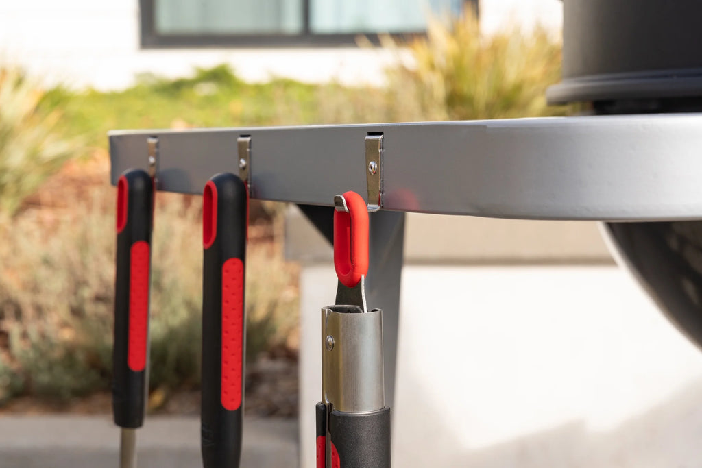 Expert Grill Kettle Cart with Pizza Accessories and Warming Rack - image 21