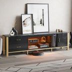 Contemporary 80-Inch TV Stand for 75/80/85 Inch TVs with 2 Drawers - image 12