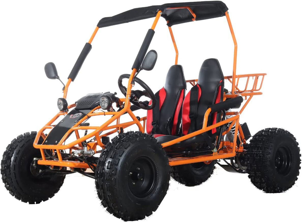 X-Pro New Rover 125cc Gas Powered Go Kart 3 Semi-Automatic Transmission w/Reverse Big 18"/19" Wheels - image 7