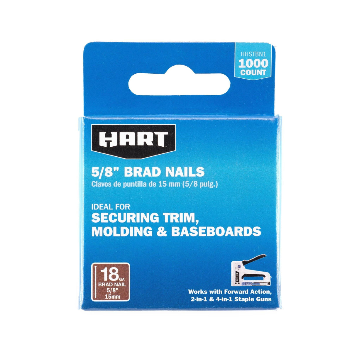HART 20-Volt Brad Nailer Kit & Brad Nails - image 3