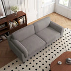 90-Inch Oversized Corduroy Sofa for Living Room with Reversible Cushions - image 32