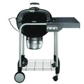 22 in. Performer Charcoal Grill in Black with Built-In Thermometer and Storage Rack - image 1
