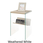 SoHo Glass End Table with Shelf by Convenience Concepts - image 33
