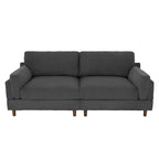 90-Inch Oversized Corduroy Sofa for Living Room with Reversible Cushions - image 20
