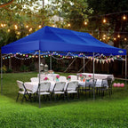 COBIZI 10x20 Heavy Duty Pop up Canopy Tent with 6 sidewalls Easy Up Commercial Outdoor Canopy Wedding Party Tents for Parties All Season Wind & Waterproof Gazebo with Roller Bag,Black(Frame Thickened) - image 176