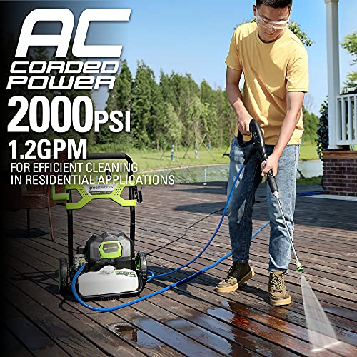 Greenworks 2000 PSI 1.2 GPM Pressure Washer GPW2003 - image 9
