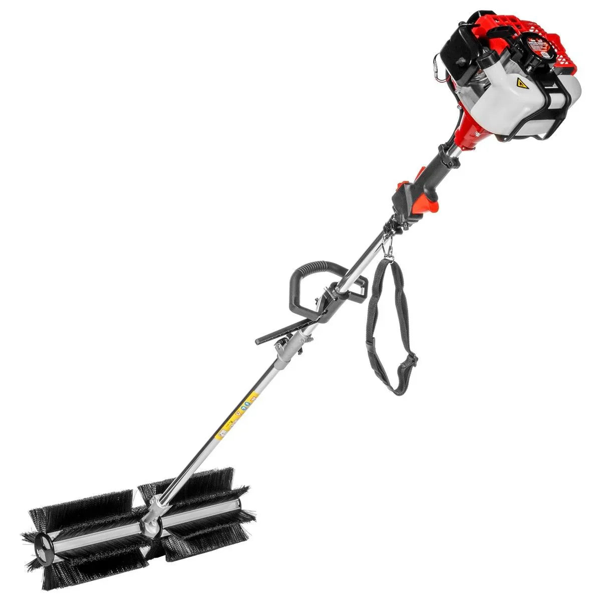 82101 Heavy Duty 1.6HP Power Sweeper 24" Gas Powered Broom Snow Dirt - image 1