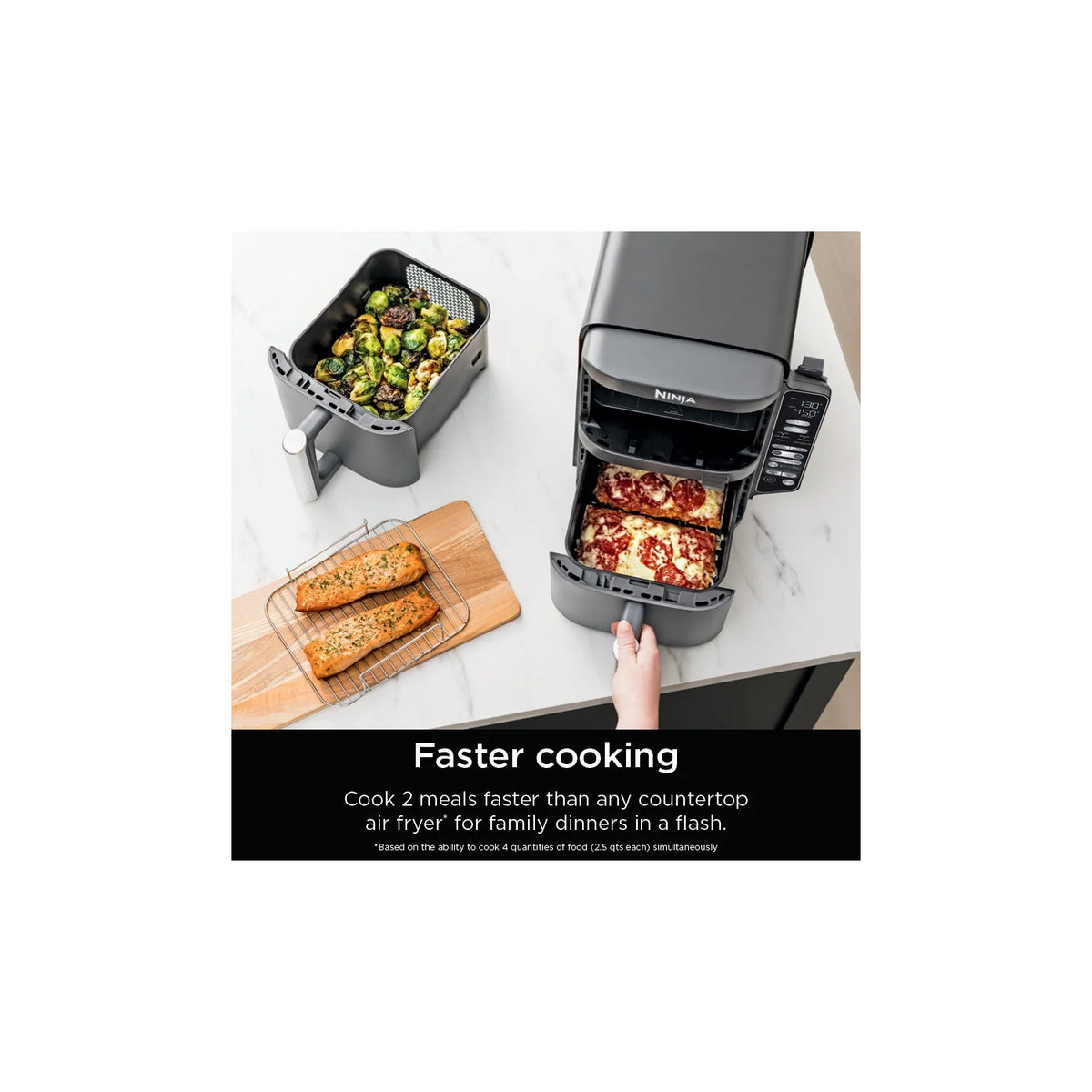 Ninja DoubleStack XL Smart 2-Basket Air Fryer - image 12