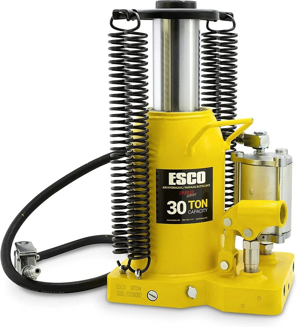 ESCO 30 Ton Pro Series Air Hydraulic Bottle Jack – Heavy Duty Lifting for Automotive and Industrial Use - image 6