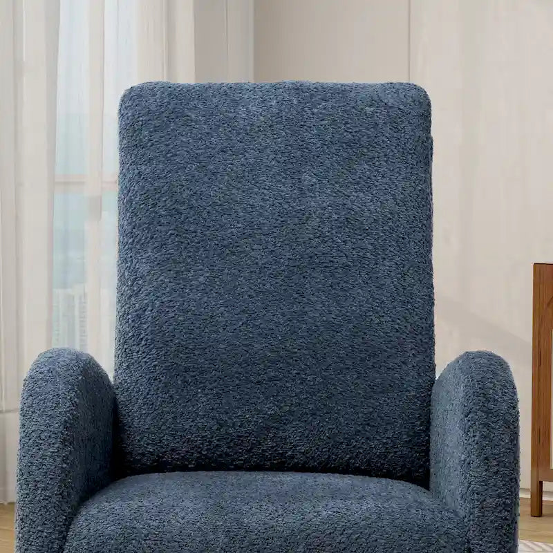 Ergonomic High Back Rocking Chair with Adjustable Footrest - image 24