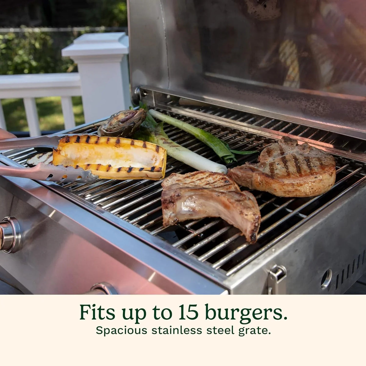 Cuisinart Chef's Style Tabletop Portable Propane Grill 20000 BTU 2-Burner Outdoor Gas Grill - image 2