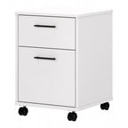 Bush Furniture Key West Mobile File Cabinet with 2 Drawers - image 7