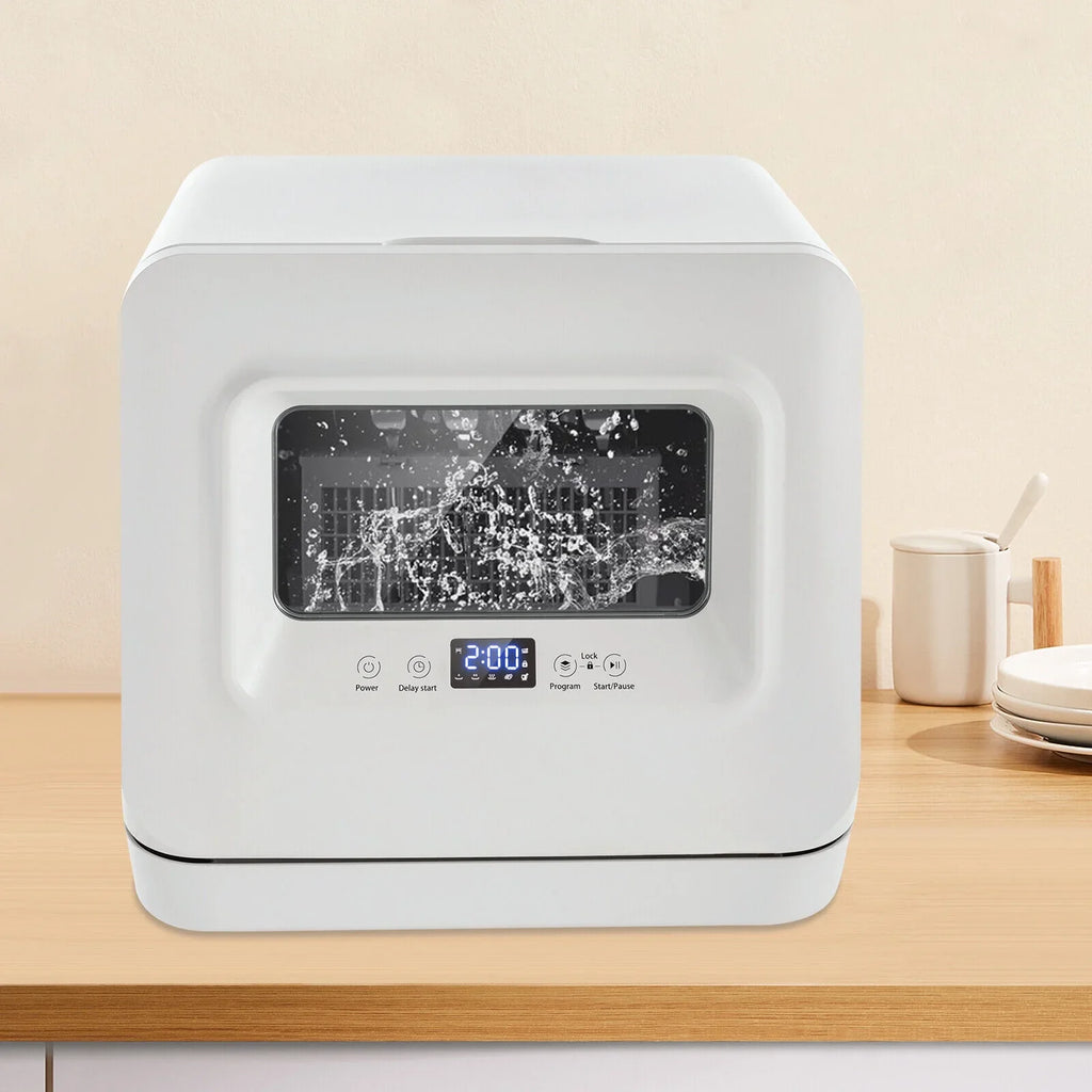 Counter Top Dishwashe, Portable Countertop Dishwashers, Mini Dishwasher 3-in-1 Cups Dishwasher - image 4