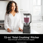 Ninja Blender, Mega Kitchen System, 1500W, 4 Functions for Smoothies, Processing, Dough, Drinks & More, with 72 Blender Pitcher, 64 Processor Bowl, 2 Nutri Cups + Lids, Black, BL770 - image 14