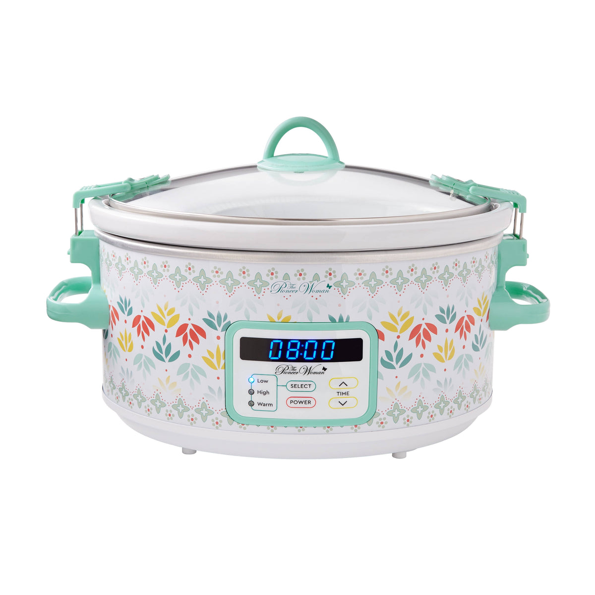 The Pioneer Woman Meandering Geo 6-Quart Digital Slow Cooker - image 1