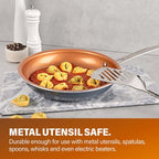 20-Piece Aluminum Ti-Ceramic Nonstick Cookware and Bakeware Set in Graphite - image 8